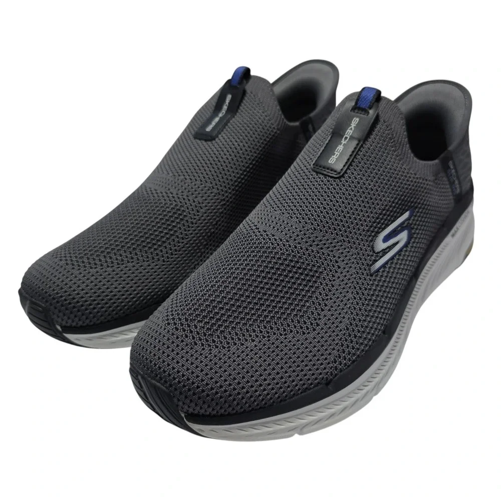 Skechers Slip-ins Max Cushioning Advantageous Mens 13 Charcoal Black 220839WW